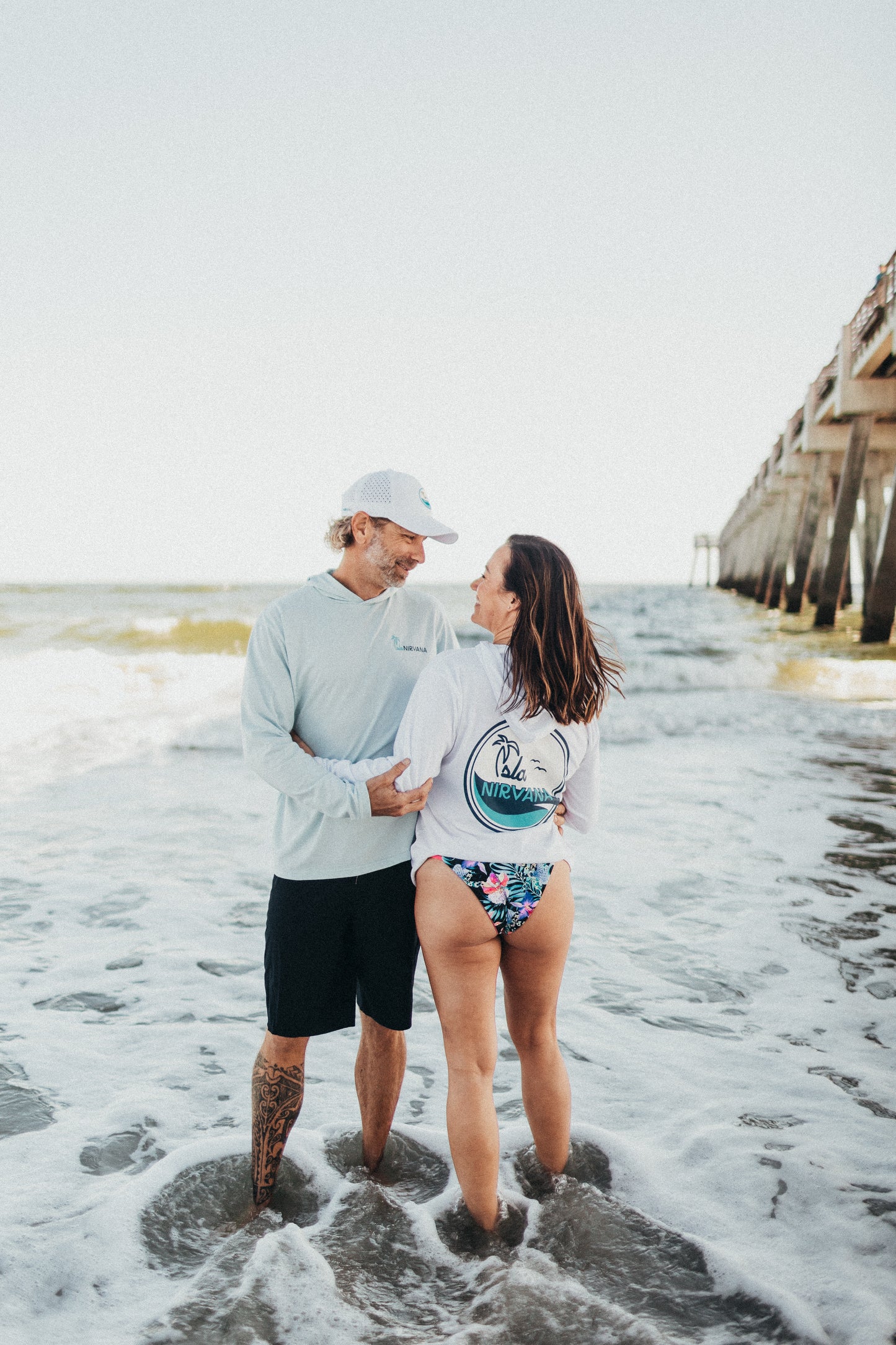 IslaNirvana Long Sleeve Hooded Tee
