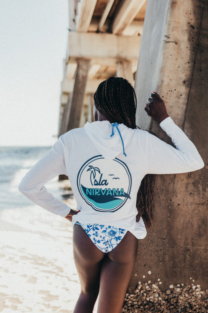 IslaNirvana Long Sleeve Hooded Tee