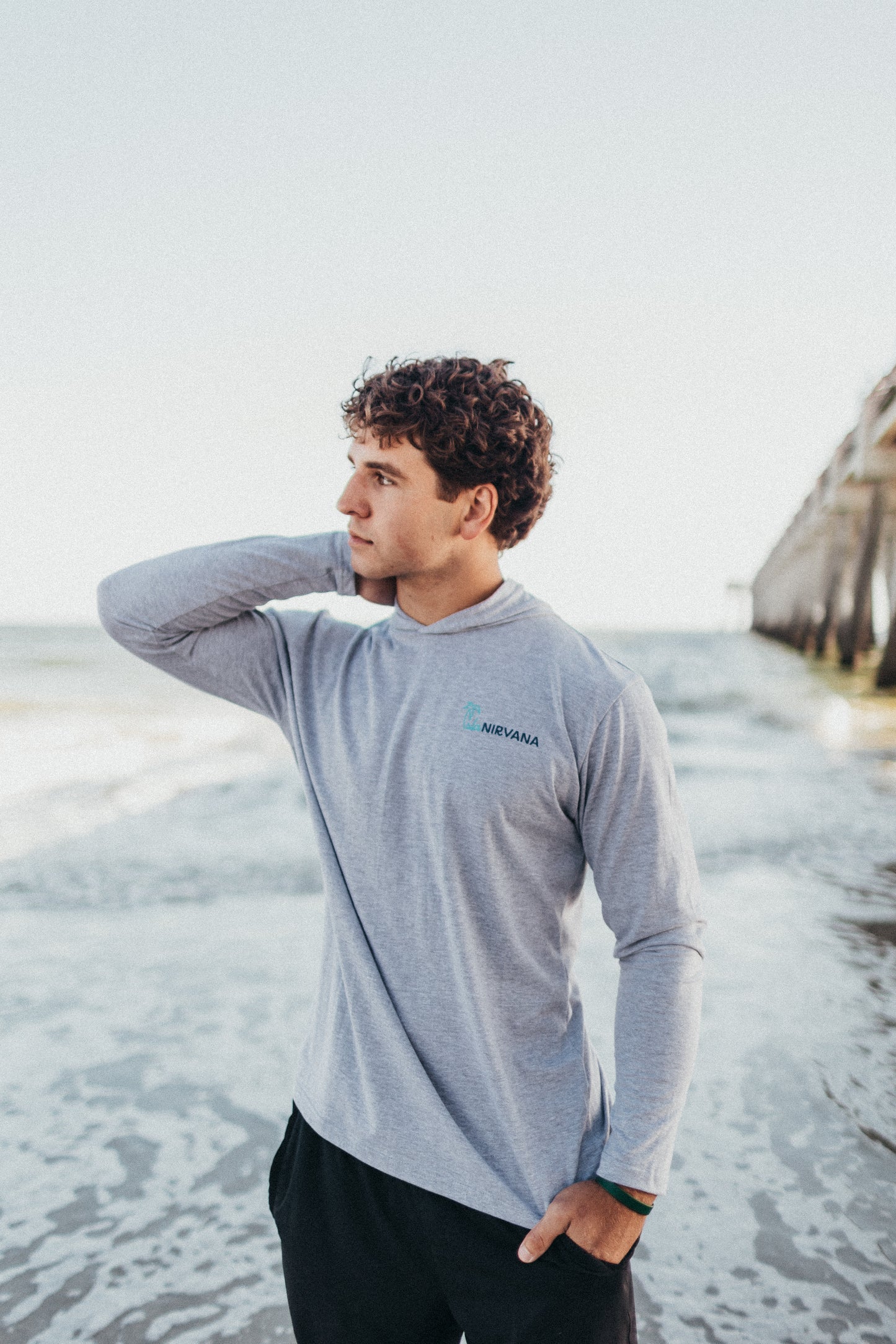 IslaNirvana Long Sleeve Hooded Tee