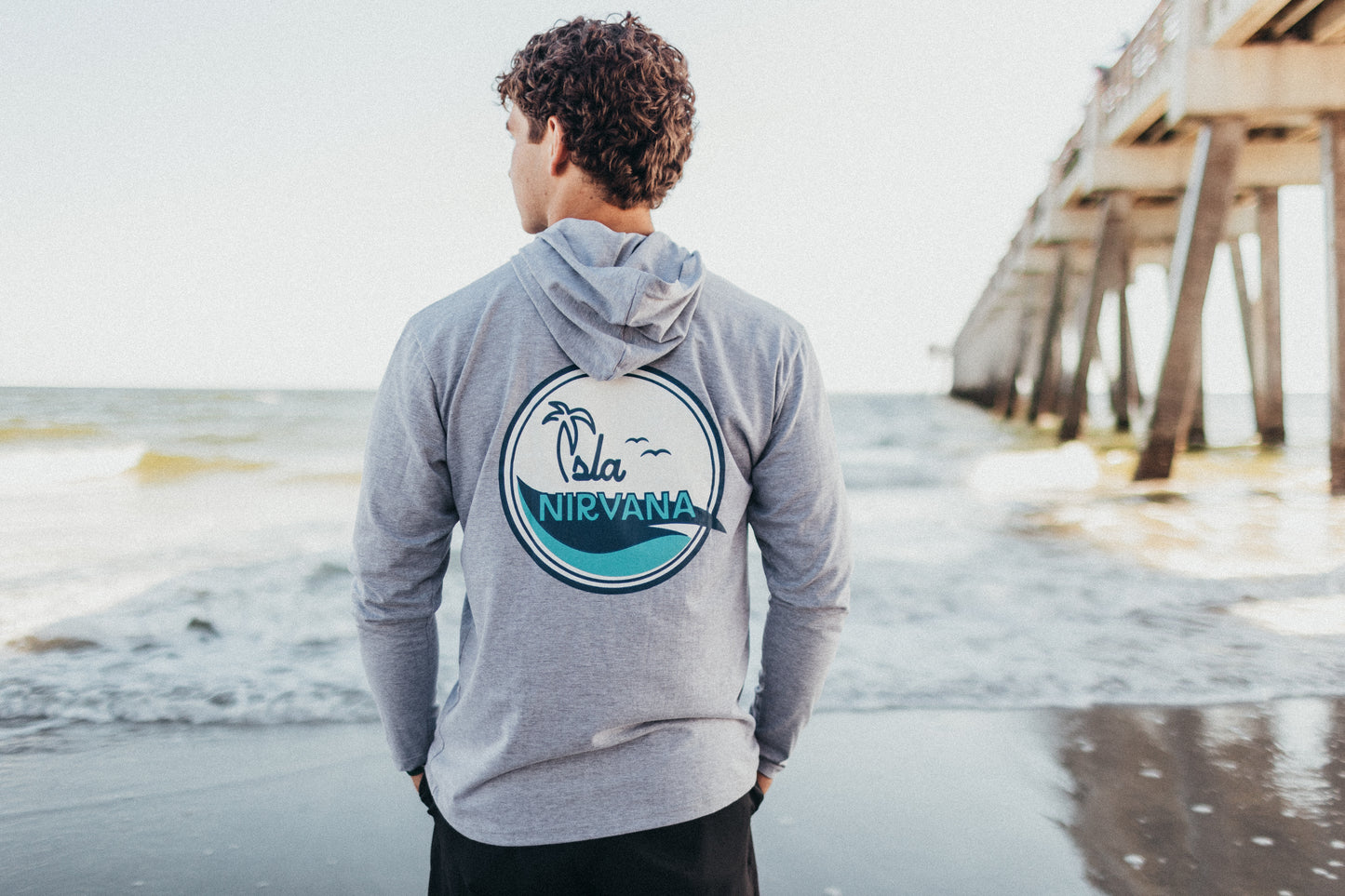 IslaNirvana Long Sleeve Hooded Tee